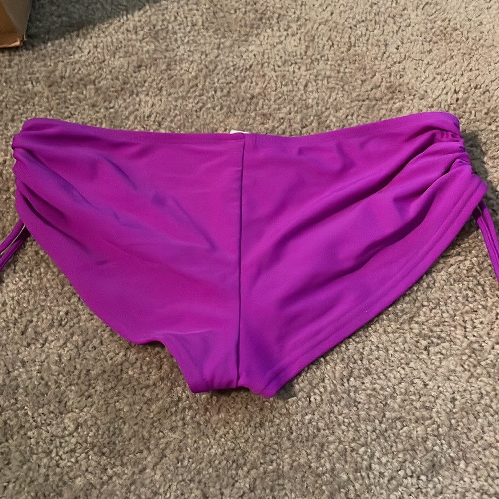 Candies Juniors Magenta Swim Bottoms - Picture 5 of 6